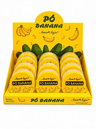 Pó De Banana amo e anjo 12pcs