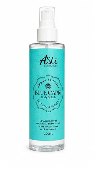 ASTI COSMÉTICOS ÃMBAR FRUTADO BLUE CAPRI BODY SPLASH 200ML