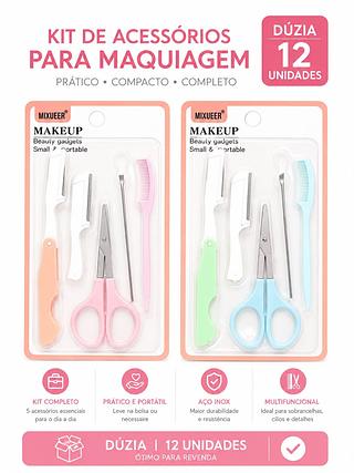KIT DE ACESSORIOS PARA SOMBRACELHAS 12PCS