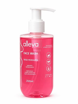 ALLEVA FACE WASH ROSA MOSQUETA SABONETE DEMAQUILANTE 200ML