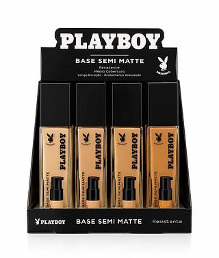 BASE SEMI MATTE PLAYBOY 4 TONS 12PCS