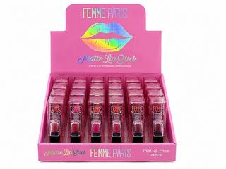 femme paris matte lip stick 24pcs