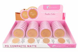 BEIJO DE NEVE PO COMPACTO MATTE 24PCS