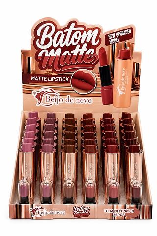 BEIJO DE NEVE BATOM MATTE LIPSTICK 36PCS