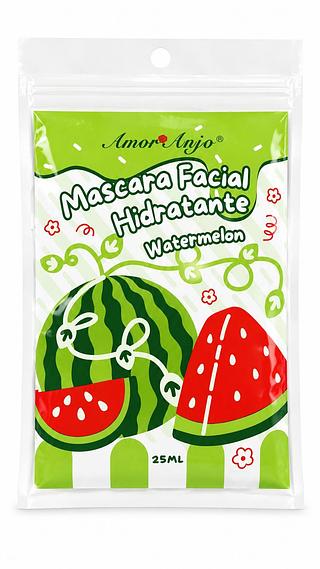 CARA FACIAL HIDRATANTE MELANCIA 25ML 5PCS