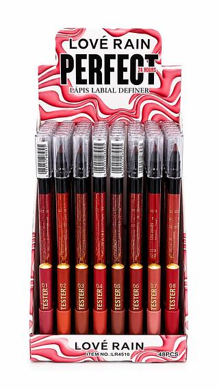 LOVE RAIN LAPIS LABIAL DEFINER 8 TONS 48PCS