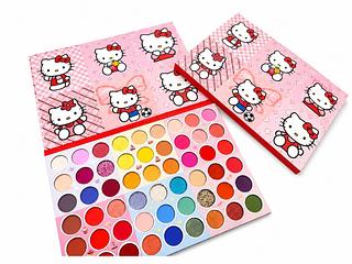 paleta de sombra hello kitty 54 cores