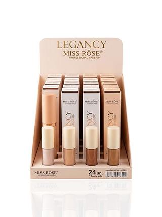 Corretivo Líquido cor 01 a 04, 15ml- MISS RÔSE (24pçs)