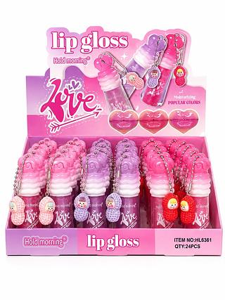 HOLD MORNING LIP GLOSS 24PCS