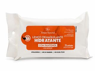 TOQUE ESPECIAL LENÇO DEMAQUILANTE HIDRATANTE COM PANTENOL 25UN