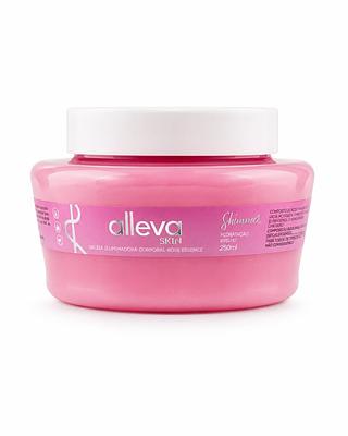 ALLEVA SKIN GELEIA ILUMINADORA CORPORAL ROSE ESSENCE 250ML