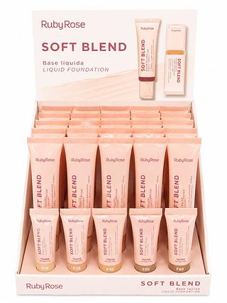ruby rose soft blend base liquida 36pcs