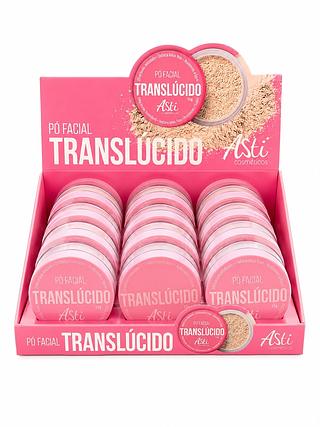 ASTI PÓ FACIAL TRANSLÚCIDO 15g 12pcs