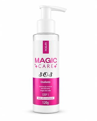 magic care s.o.s emoliente hidrataçao intensa desorante toque de seda step 1 maos , pés e cutículas 120g