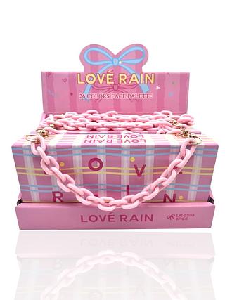 26 COLORS FACE PALETTE LOVE RAIN 6PCS