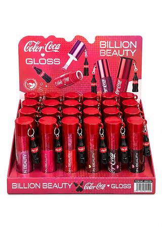 BILLION BEAUTY COCOR COCA GLOSS 24PCS