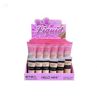 Base Líquida Full Me cor 01 a 06 (20ml)/Hello Minni- (36pçs)