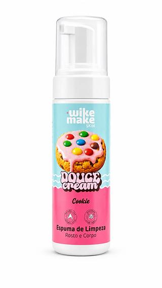 WIKE MAKE SKIN DOUCE CREAM COOKIE ESPUMA DE LIMPEZA ROSTO E CORPO