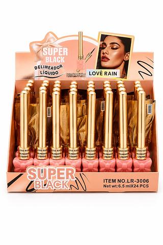 SUPER BLACK DELINEADOR LIQUIDO 24PCS