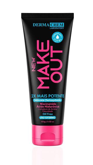 DERMA CHEM SABONETE DEMAQUILANTE 2X MAIS POTENTE 100g