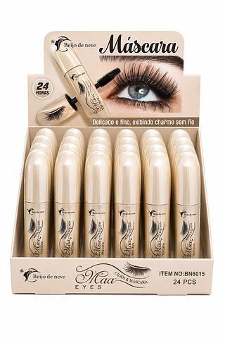 BEIJO DE NEVE MASCARA DE CILIOS DELICADO E FINO 24PCS