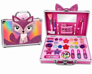 palette makeup multifuncional infantil personalizada gatinho