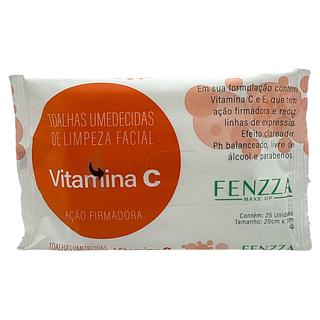 tolhas umedicadas de limpeza facial com vitamina c