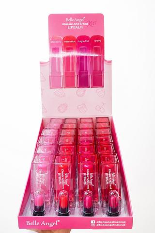 BELLE ANGEL LIP BALM 24PCS
