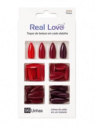 unha postiça real love (96pcs)