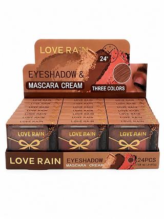 love rain eyeshadom mascara cream 24h (24pcs)