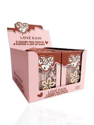 Kit Gloss+ Paleta de Sombra (12pçs)