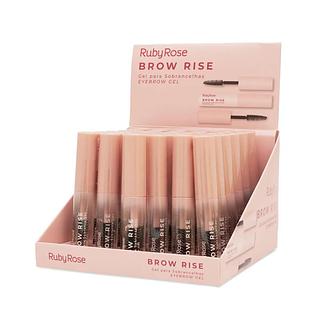 Gel Brow Rise Ruby Rose Para Sobrancelha Mascara Incolor (36pcs)