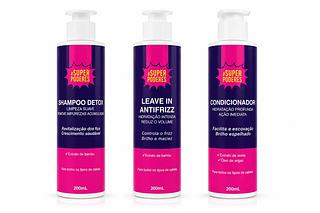 #SUPERPODERES, SHAMPOO detox, CONDICIONADOR , LEAVE IN ANTIFRIZZ 200ml