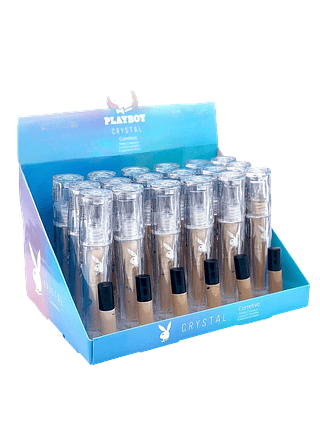 Corretivo Liquido Crystal, cor 01 a 06 (1,6g)- PlayboyBeauty (24pçs)