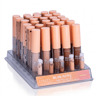 Corretivo Líquido Hidratante, cor 01 a 04, 3,5g (24pçs) Fenzza