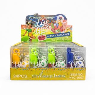 lip gloss chaveiro apito yoyo (24pcs)