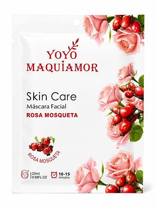 YOYO MAQUIAMOR SKIN CARE MASCARA FACIAL ROSA MOSQUETA 10PCS