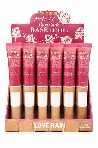 LOVE RAIN BASE LIQUIDA MATTE 24PCS
