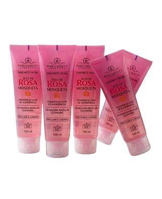 Sabonete Facial Óleo de Rosa Mosqueta/ Phállebeauty