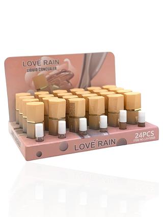 Corretivo Liquido , cor 01 a 06 (8ml) -LOVÉ RAIN (24pçs)