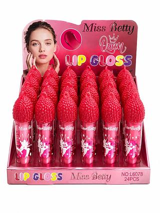 MISS BETTY LIP GLOSS 24PCS