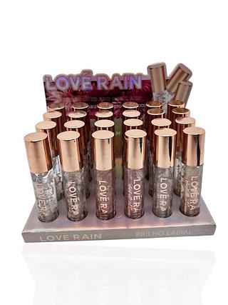 brilho labial love rain 24pcs