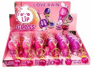 LOVE RAIN LIP GLOSS 24PCS