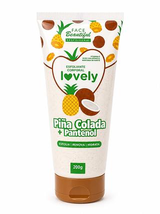 LOVERY ESFOLIANTE CORPORAL PINÃ COLADA + PANTENOL 200g