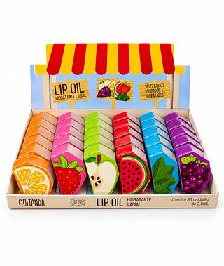 QUITANDA FRUIT SERIES LIP OIL HIDRATANTE LABIAL 36PCS