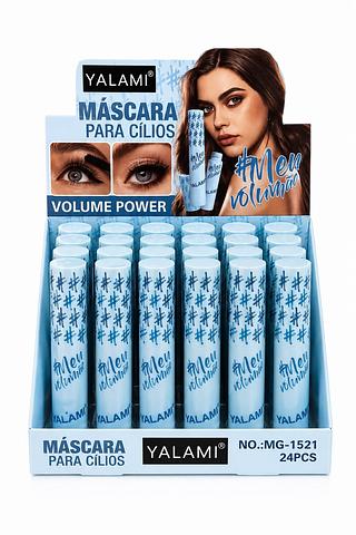 YALAMI MASCARA PARA CILIOS VOLUME POWER 24PCS