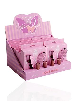 Kit Gloss Borboleta- Lové Rain (12kits)