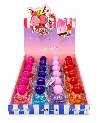 love rain ice cream party 24pcs
