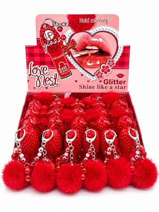 LIP GLOSS GLITTER SHINE LIKE A STAR (24pcs)