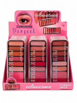 PALETA DE SOMBRAS YOYOQUIAMOR (24PCS)